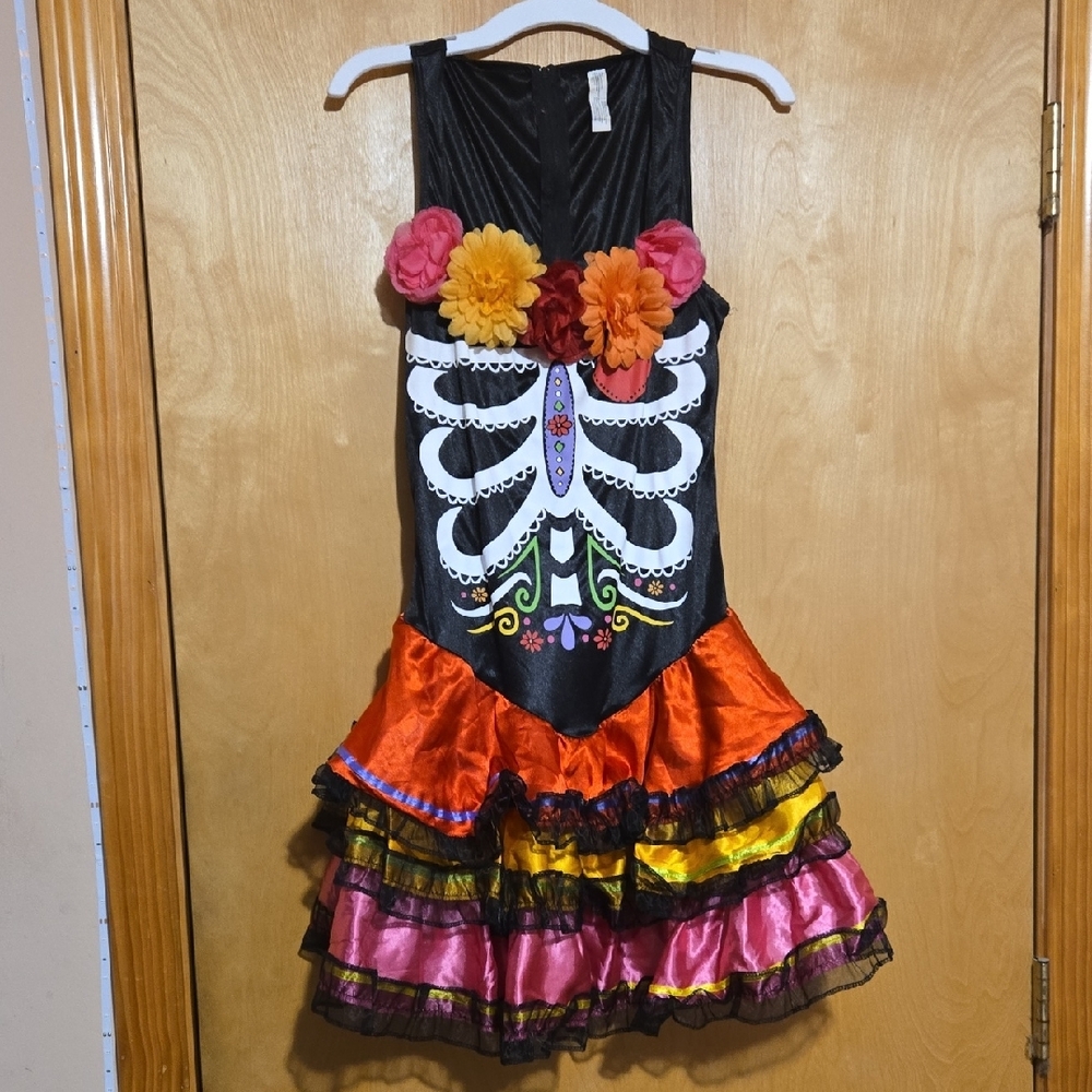 Colorful Skeleton Junior Costume